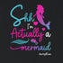 "Shhh, I am Actually a Mermaid!" Relaxed Fit T-shirt